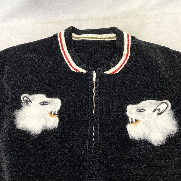 DAIRIKU Needle Punch Reversible Ska Knit 24AW K-2 スカジャン