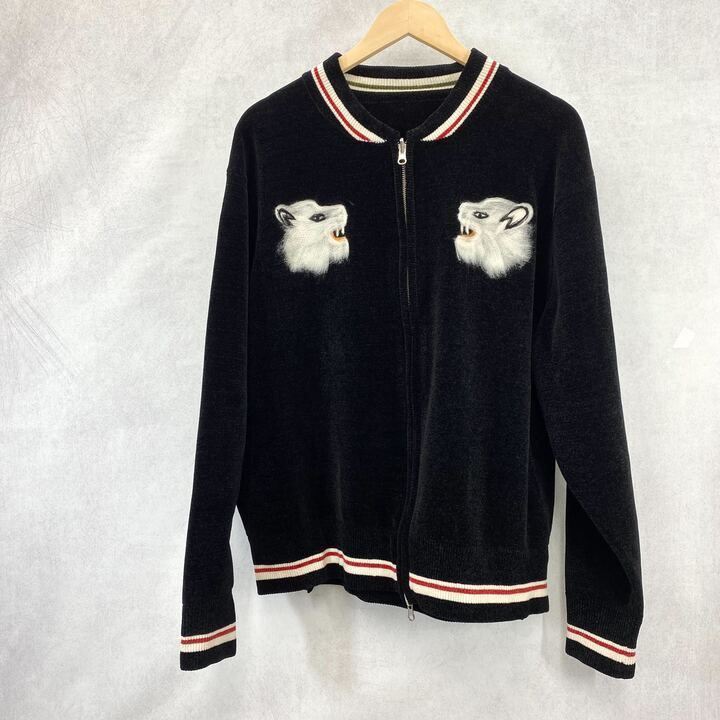 DAIRIKU Needle Punch Reversible Ska Knit 24AW K-2 スカジャン