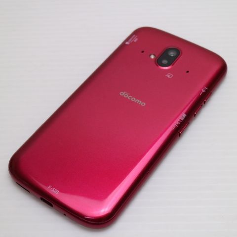 新品同様 F-52B らくらくスマートフォン ピンク スマホ 白ロム 本体