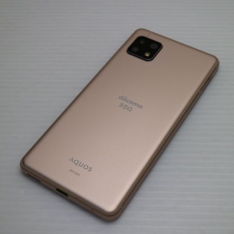 超美品 SH-53A AQUOS sense 5G ライトカッパー 本体 即日発送 土日祝