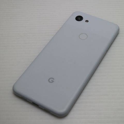 美品 docomo Google Pixel 3a クリアリーホワイト スマホ 本体 白ロム