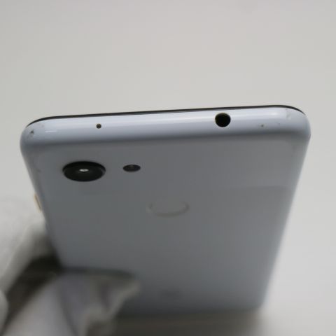 美品 docomo Google Pixel 3a クリアリーホワイト スマホ 本体 白ロム