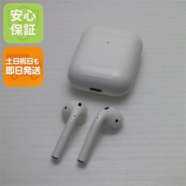 美品 Airpods 第2世代 ホワイト 即日発送 Apple 土日祝発送OK 07000