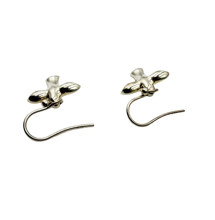 Tiffany & Co. クロスデザインシルバー925ピアス Tiffany & Co. クロスモチーフ ピアス シルバー925 フックタイプ 両耳