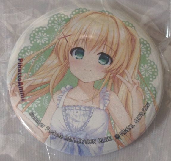 Summer Pockets REFLECTION BLUE ガラガラくじ 缶バッジ 紬