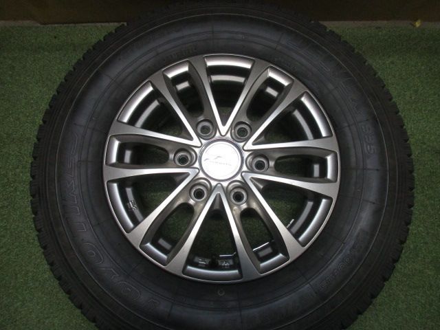 み ウェッズ プロディータ 195 80 R 15 スタッドレスタイヤ４本SET E 25 26 キャラバン NV 350