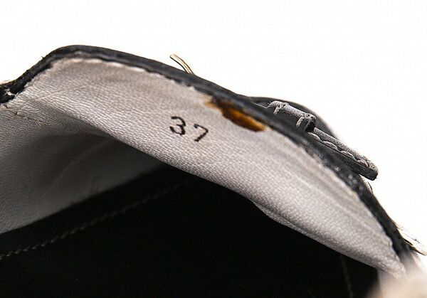 トッズTOD'S ベルトデザインレザーパンプス 黒37(24位)