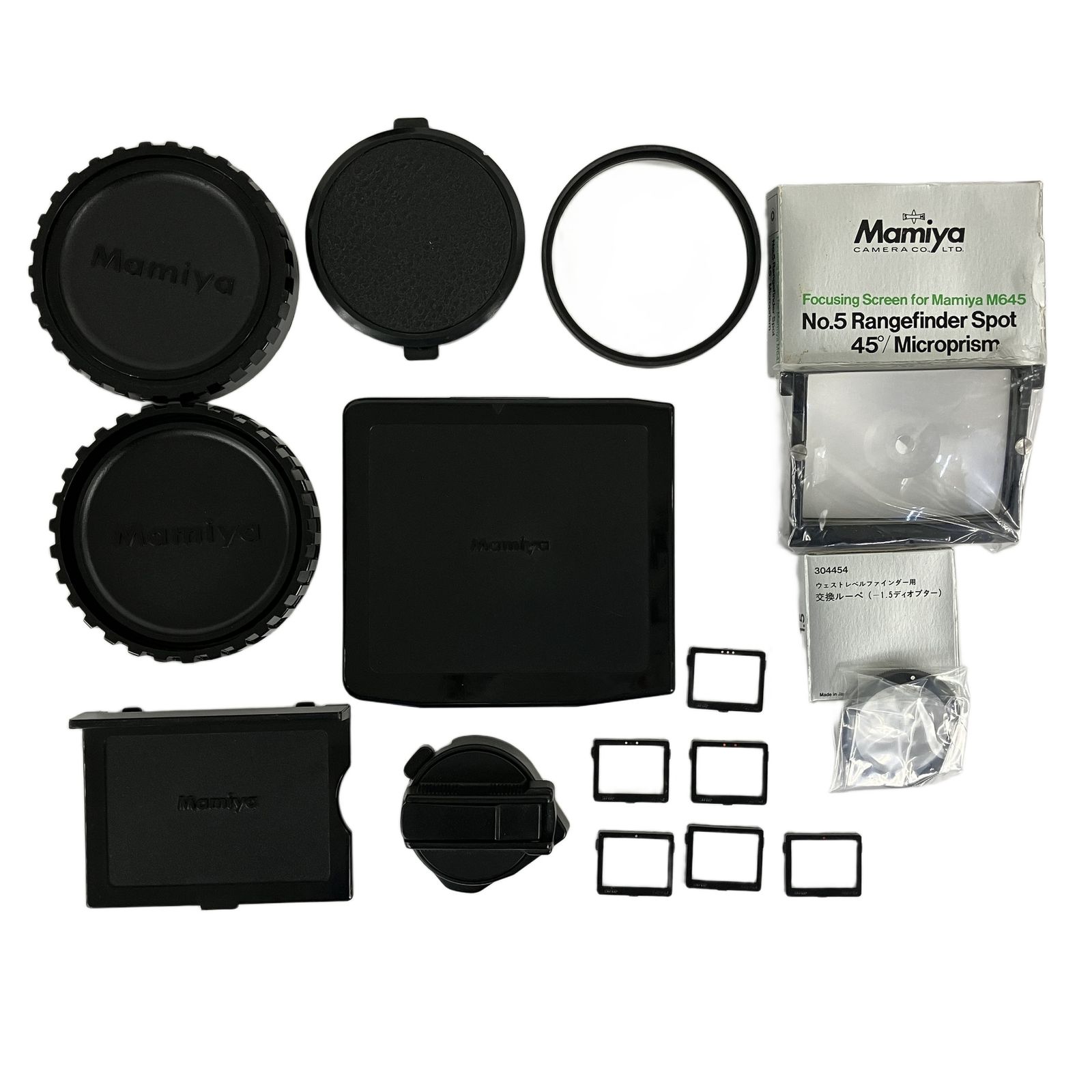 Mamiya M 645 SUPER 中判フィルムカメラ 105 210 mm F 4 5 レンズ ファインダー グリップ セット