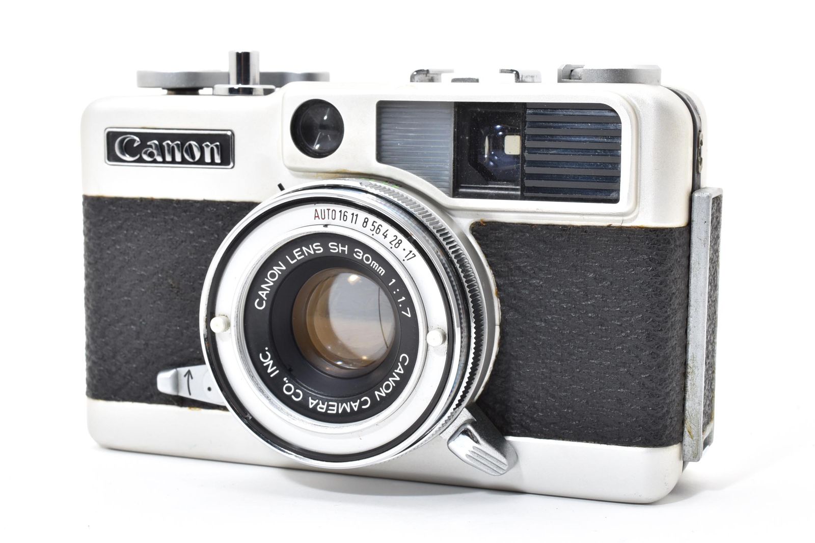 【美品　整備済】オーカー色 Canon Demi C　50 + 28mmレンズ 美品 整備済】オーカー色 Canon Demi C 50 + 28mmレンズ