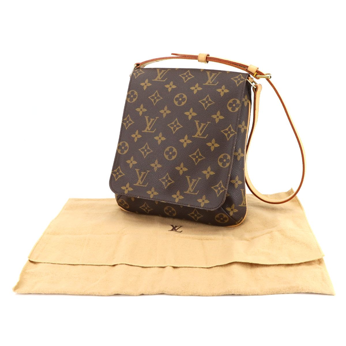 新品同様 ルイ ヴィトン LOUIS VUITTON モノグラム ミュゼット サルサ