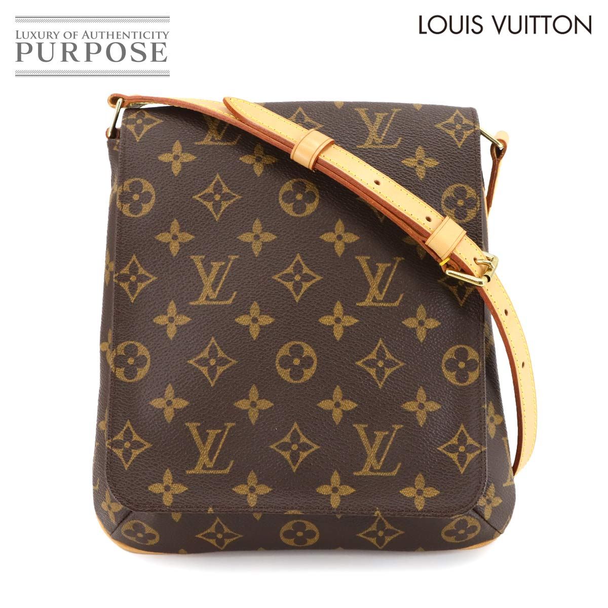 新品同様 ルイ ヴィトン LOUIS VUITTON モノグラム ミュゼット サルサ