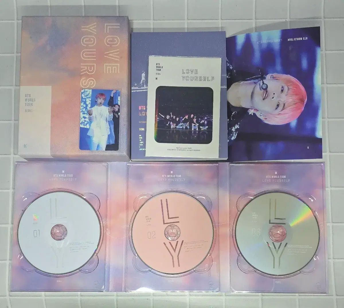 BTS 럽유셀 ソウル DVD 購入 ジョングク トレカ BTS LYS SEOUL JK BTS