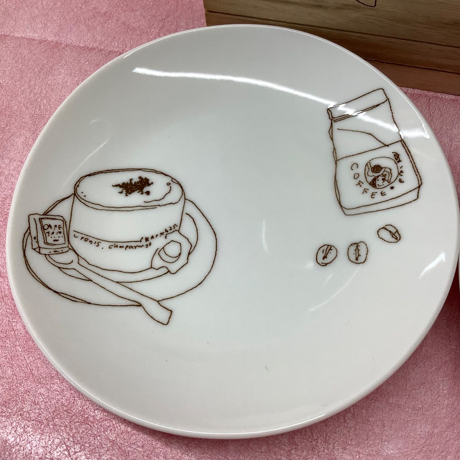 チョコペアドリンクタイム カップ×2プレート×2 カップ&ソーサー使用可