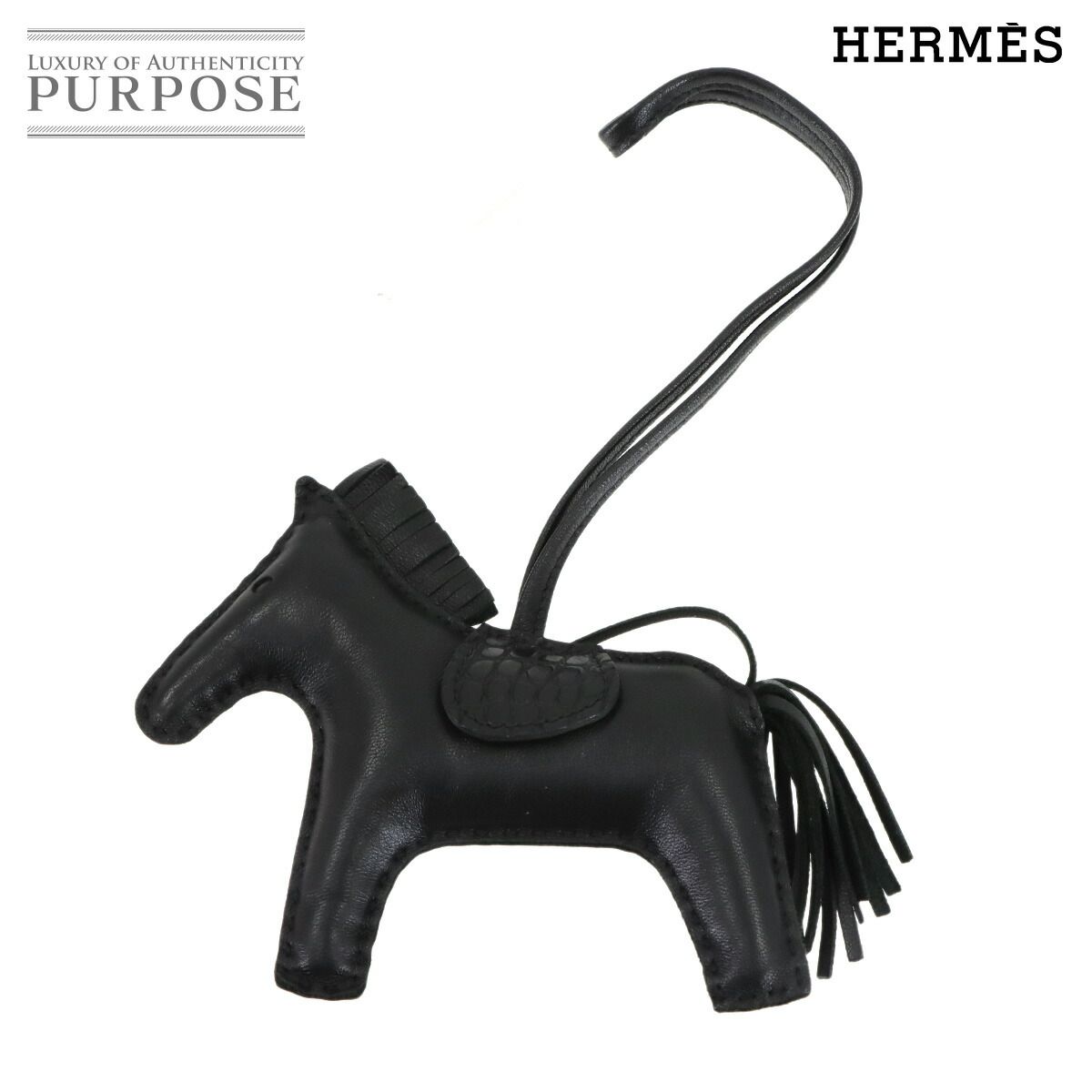 新品同様 エルメス HERMES ロデオ MM タッチ バッグチャーム