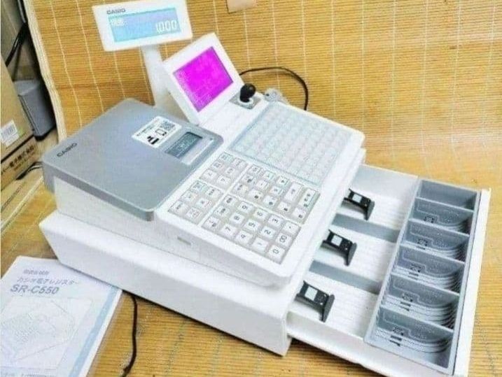カシオレジスター　SR-CS550　スマホ連携Bluetooth　172080 カシオレジスター SR-CS550 スマホ連携Bluetooth 172080 - メルカリ