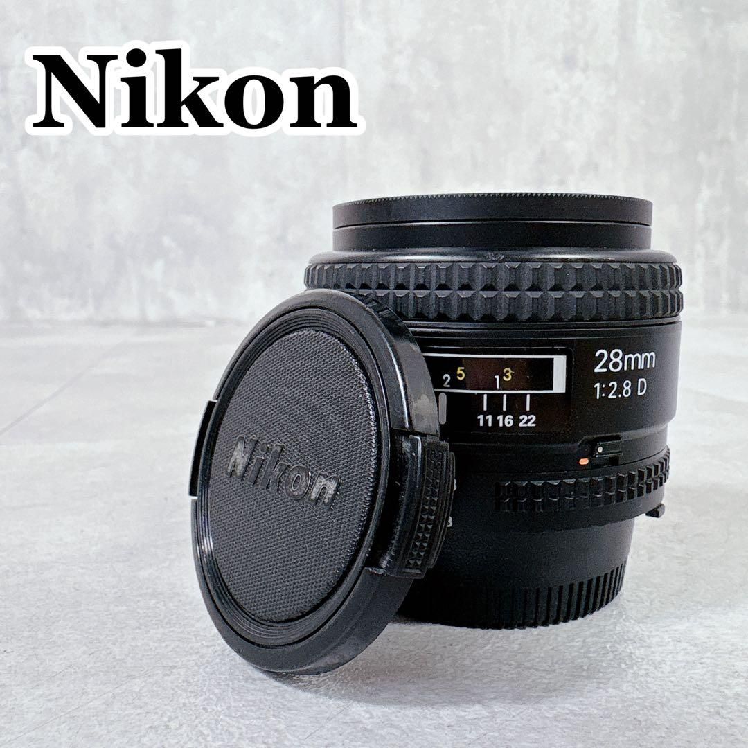 V569 Nikon AF NIKKOR 28mm f/2.8D Fマウント V569 Nikon AF NIKKOR 28mm f/2.8D Fマウント - メルカリ