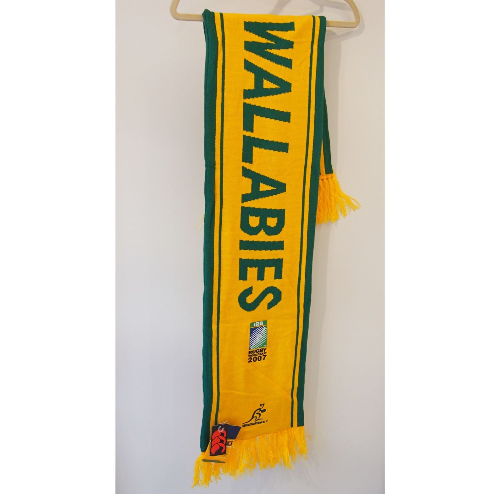 新品 カンタベリー ワラビーズ ラグビー オーストラリア代表 支給品 サイン入り 新品未使用 タグ付き ラグビー オーストラリア代表 ワラビーズ 公式