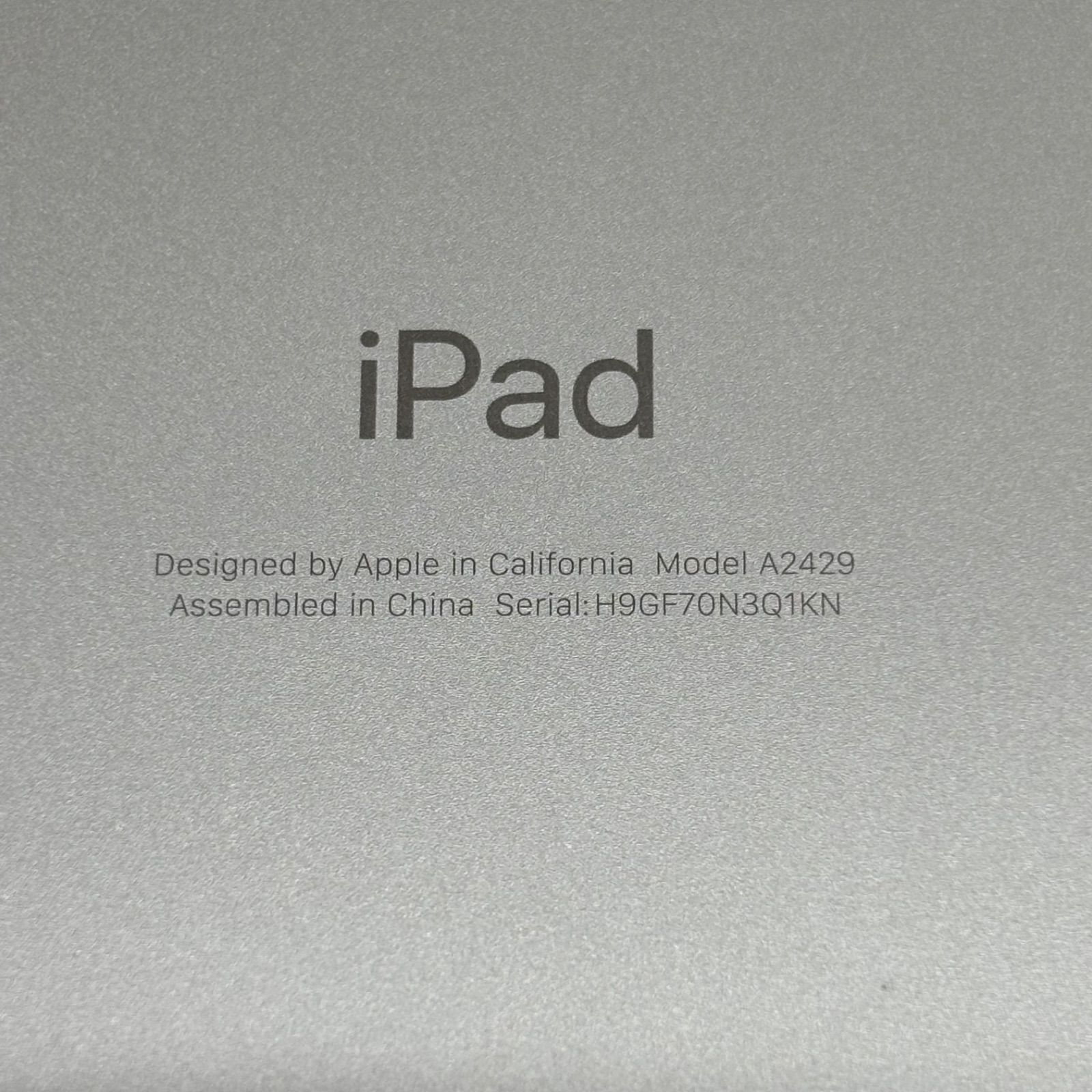  iPad 本体 第8世代 Wi Fi Cellular A 2429 アイパッド ⑫ iPad本体 タブレット