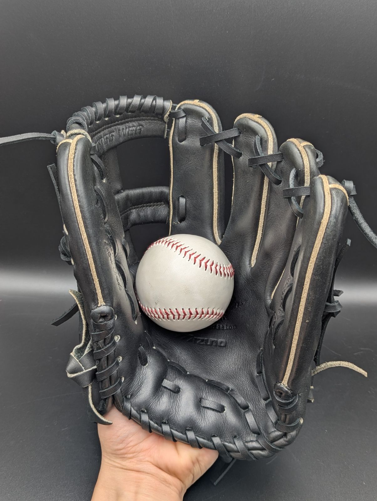 全紐交換無料》当社フルメンテナンス済・ビッグM（金糸）搭載【硬式