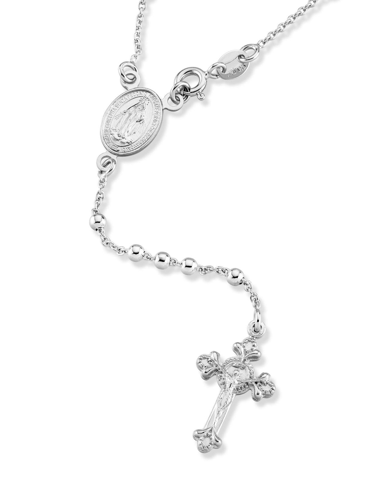 Miabella イタリアン925スターリングシルバーまたは18Kゴールドメッキ 