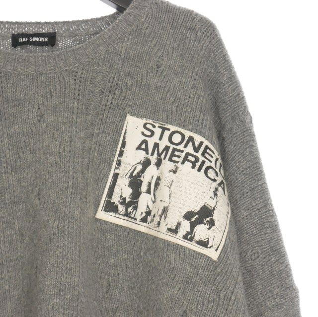 ラフシモンズ RAF SIMONS 20SS オーバーサイズニット セーター 長袖 L