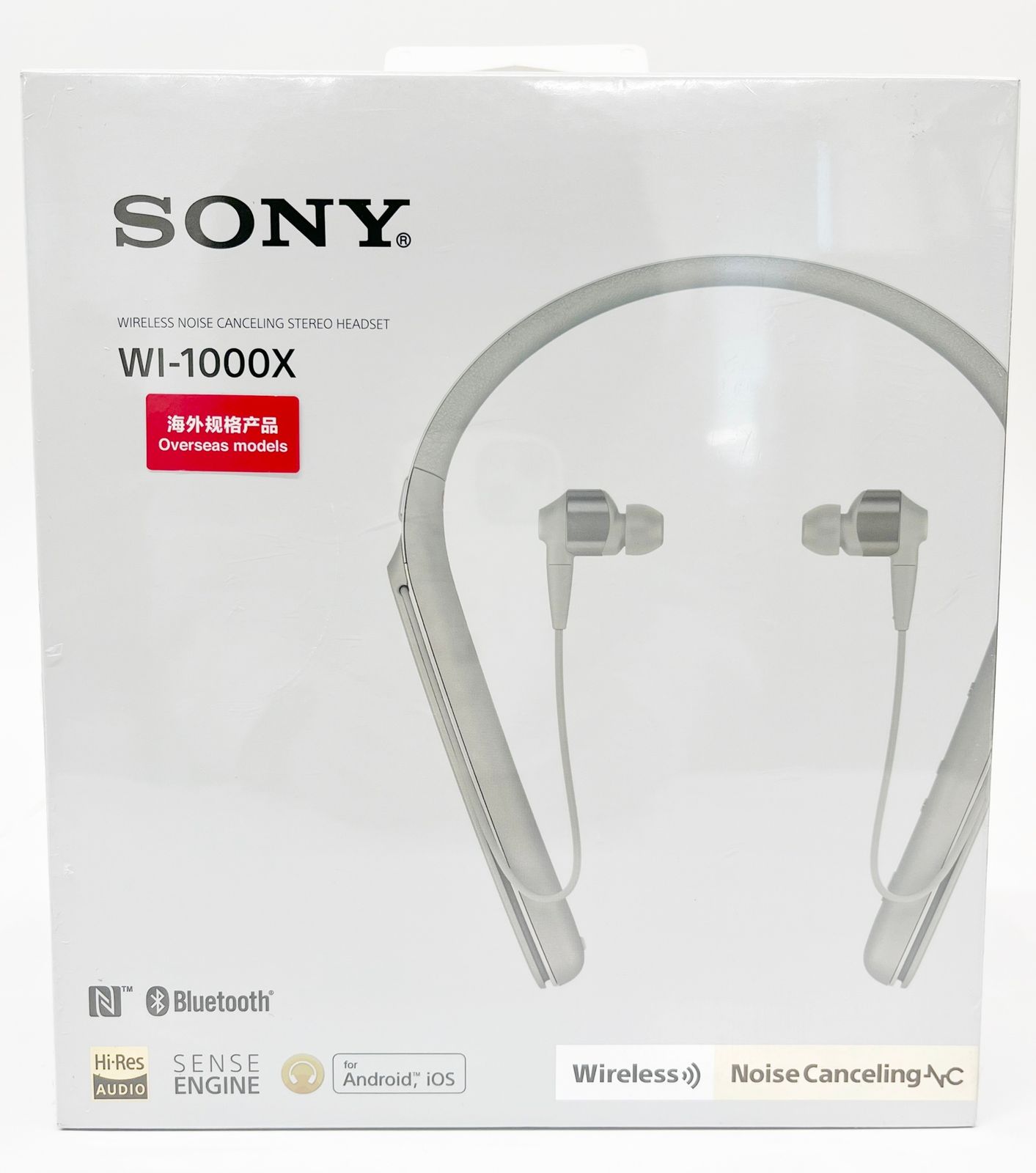 SONY ワイヤレス ネックバンド ノイズキャンセリング ヘッドホン WI 1000-X ソニー 海外モデル イヤホン R 2512-126