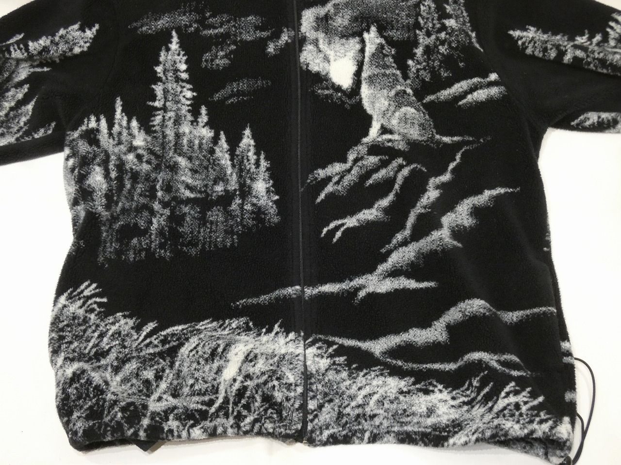 USA アメリカ 製 90s ビンテージ ArtUnlimited モノトーン フルジップ