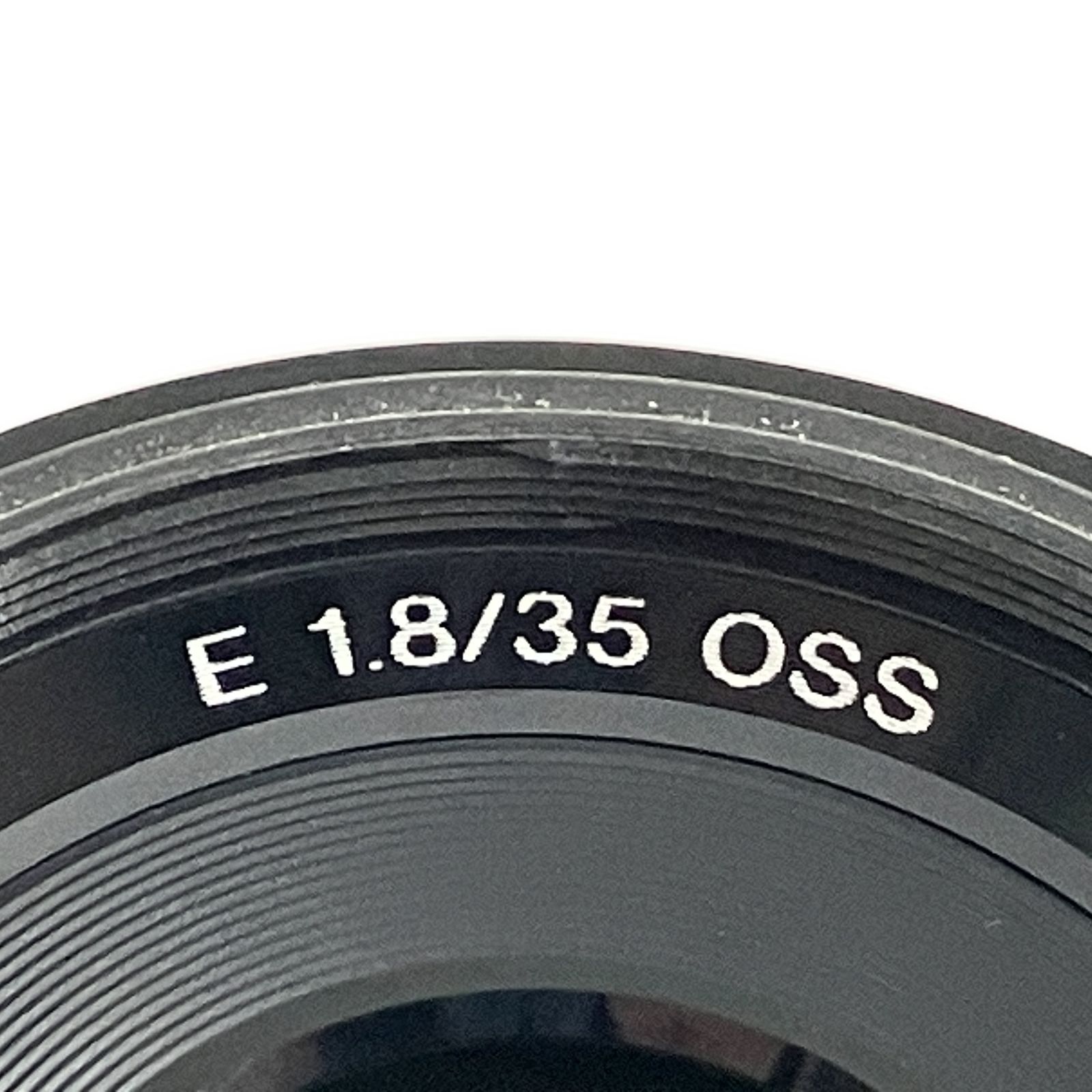 SONY E 35mm F1.8 OSS SEL35F18 単焦点レンズ Eマウント ソニー 中古