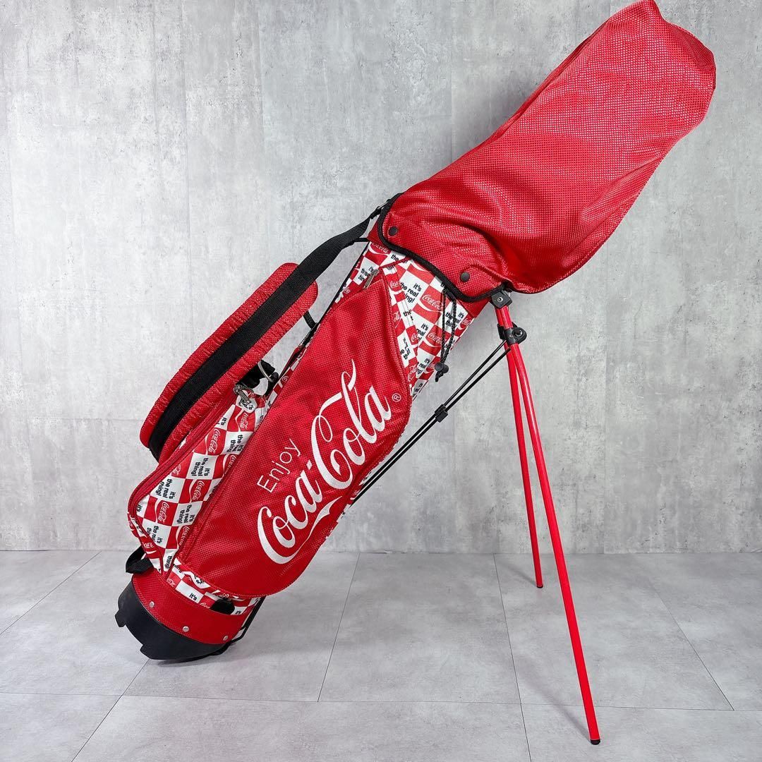 V556 Coca-Cola コカコーラ ゴルフ キャディバッグ クラブ ケース