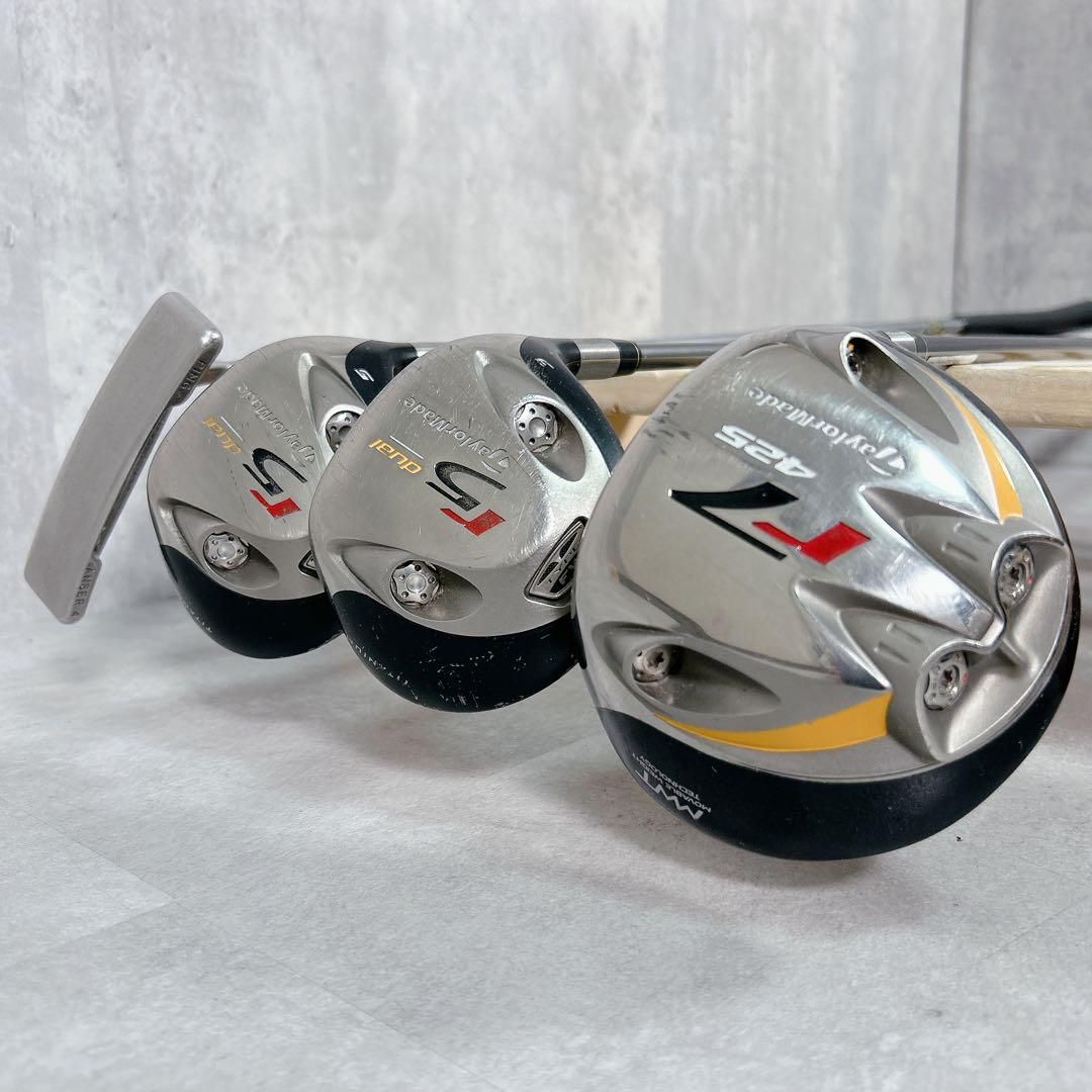 V572 テーラーメイド 他 メンズ ゴルフ クラブ セット 黒 かっこいい