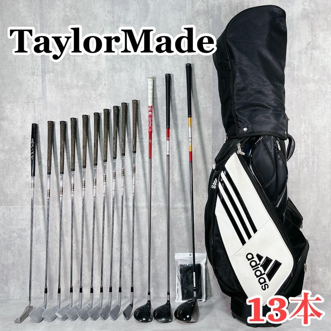 V572 テーラーメイド 他 メンズ ゴルフ クラブ セット 黒 かっこいい