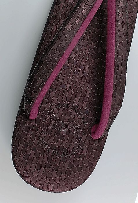 菱屋カフェ草履 鼻緒がお洒落