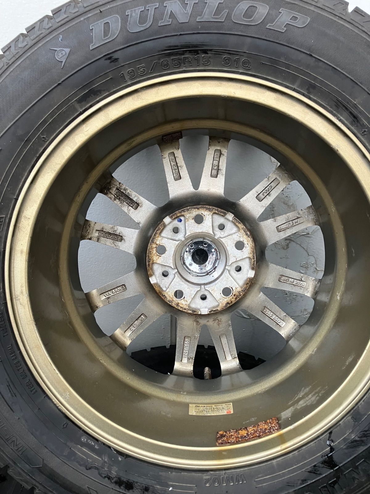 195 65 15 スタッドレス4本