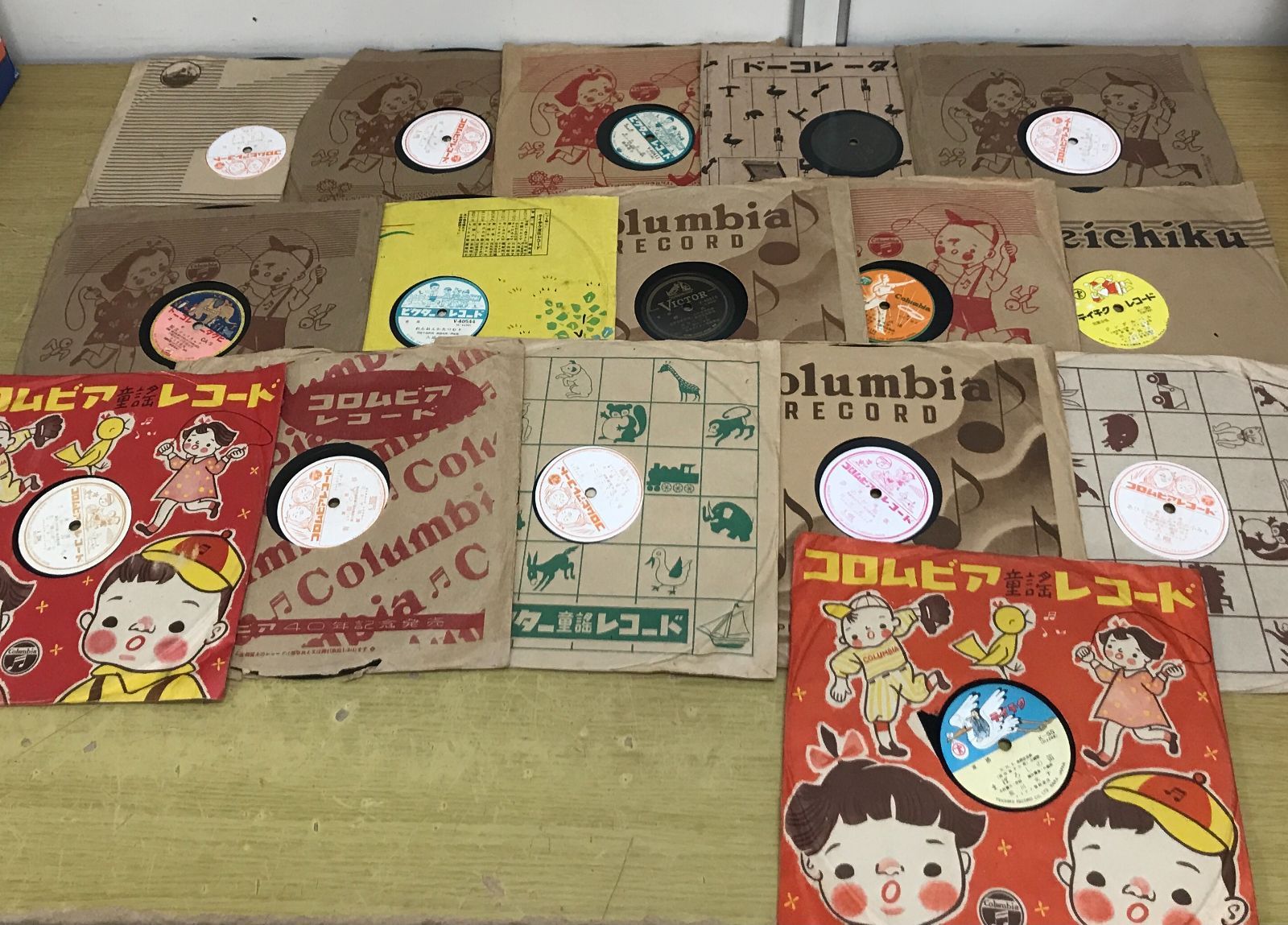 ジャンク SP盤 レコード まとめ売り 48枚入り - メルカリ