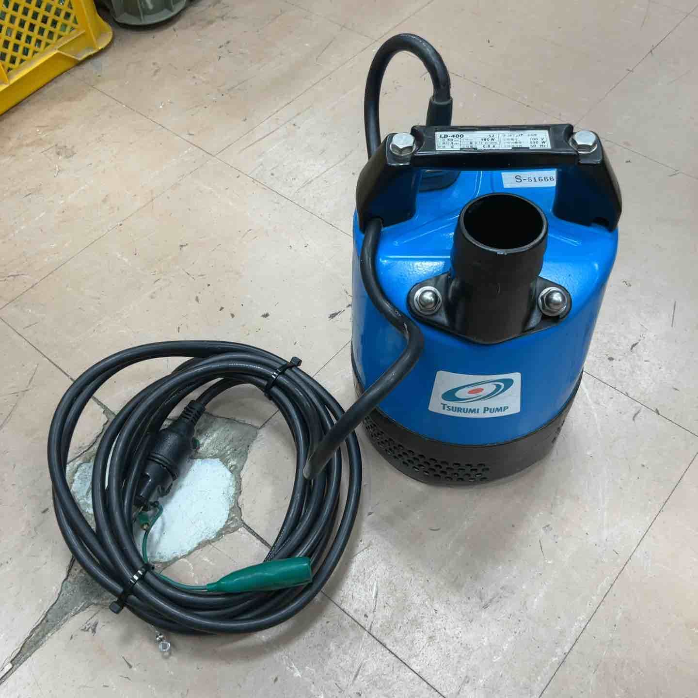 ツルミ |TSURUMI 水中ポンプ LB-480-52 50 Hz