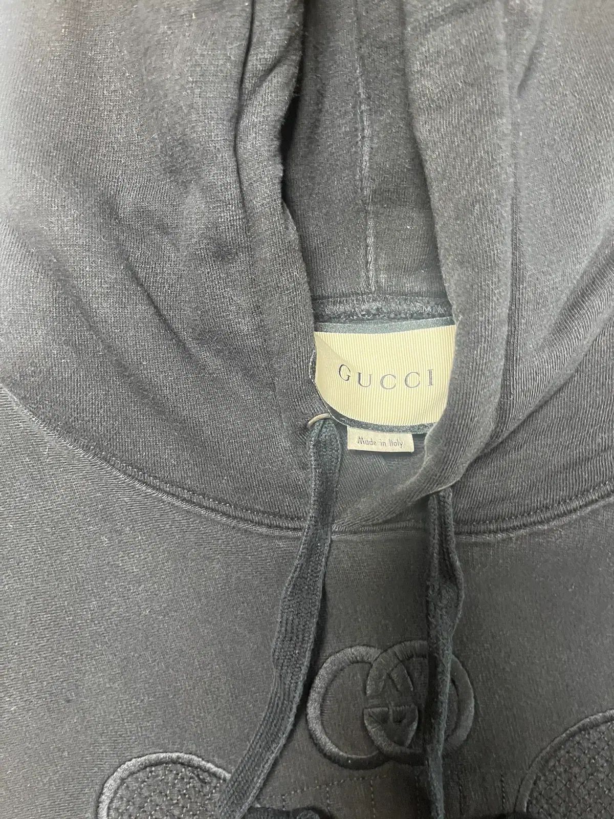 グッチ WHO Tシャツ black サイズ S メンズ 95 100 レディース オーバーサイズ