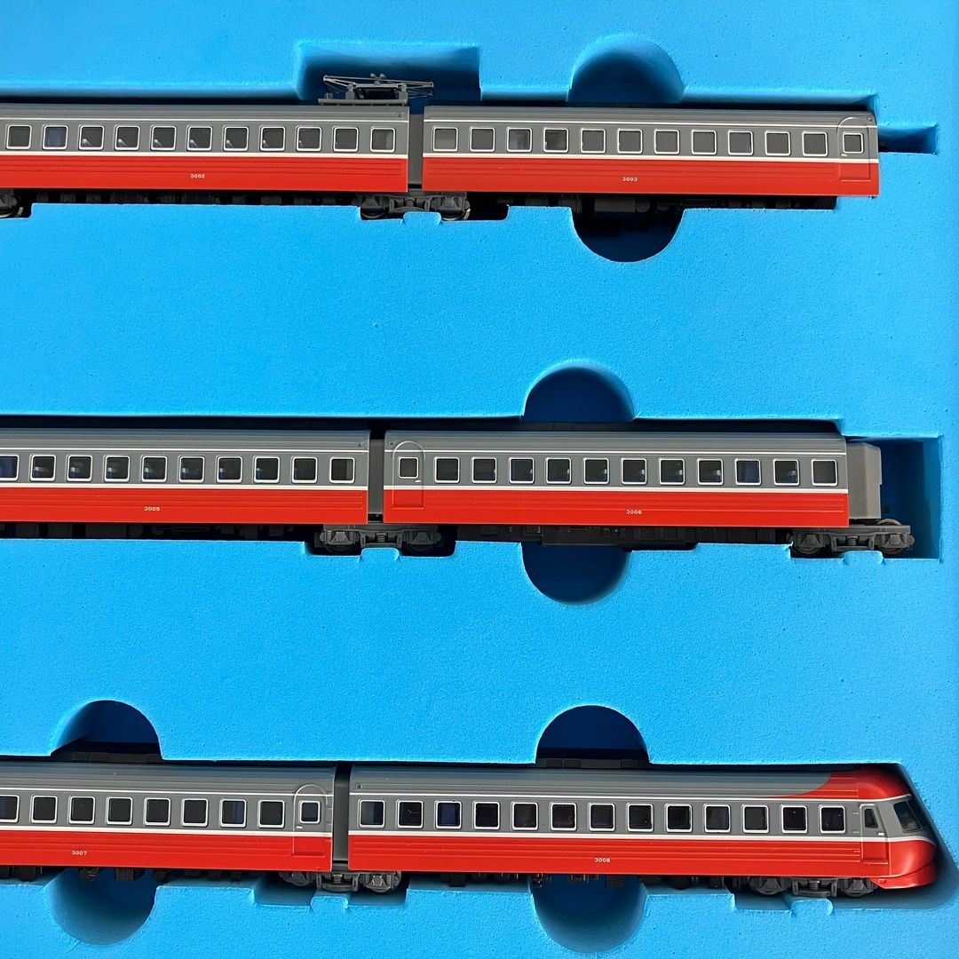 マイクロエース A-2151 小田急 ロマンスカー 3000形 鉄道模型 N) A2151 小田急電鉄 ロマンスカー3000形「SE車」 第1編成8両セット