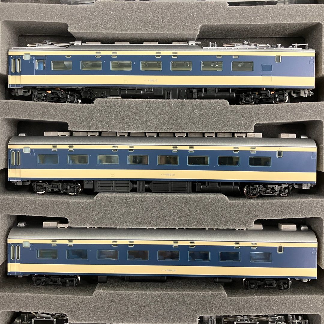 TOMIX 98992 国鉄 583系 特急電車 金星 室内灯入り 12両セット 限定品