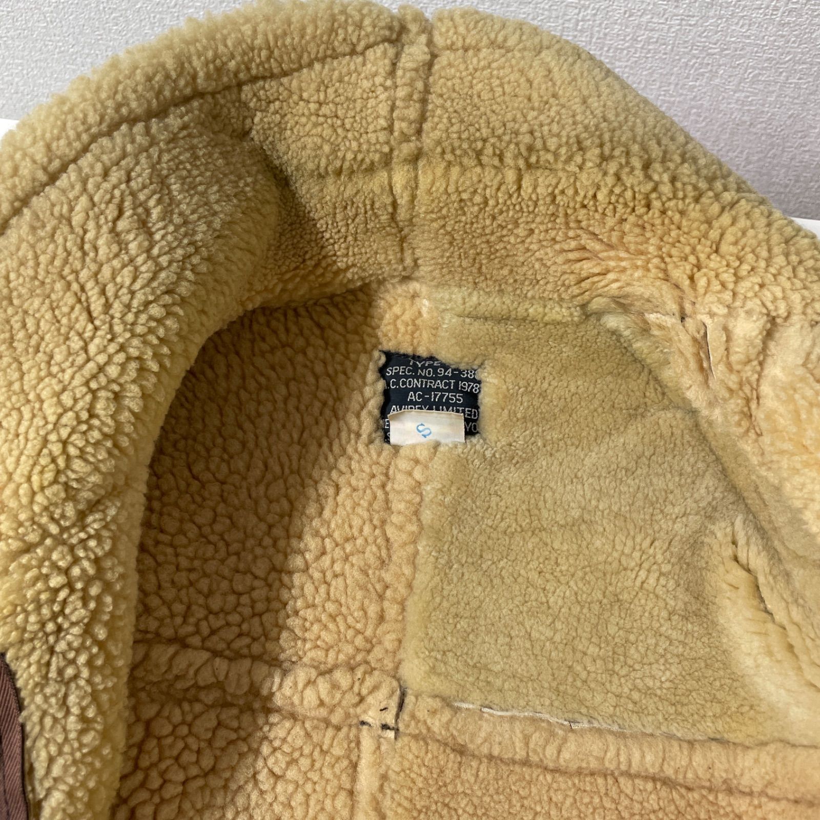 AVIREX TYPE B-6 アヴィレックス シープスキン フライトジャケット 