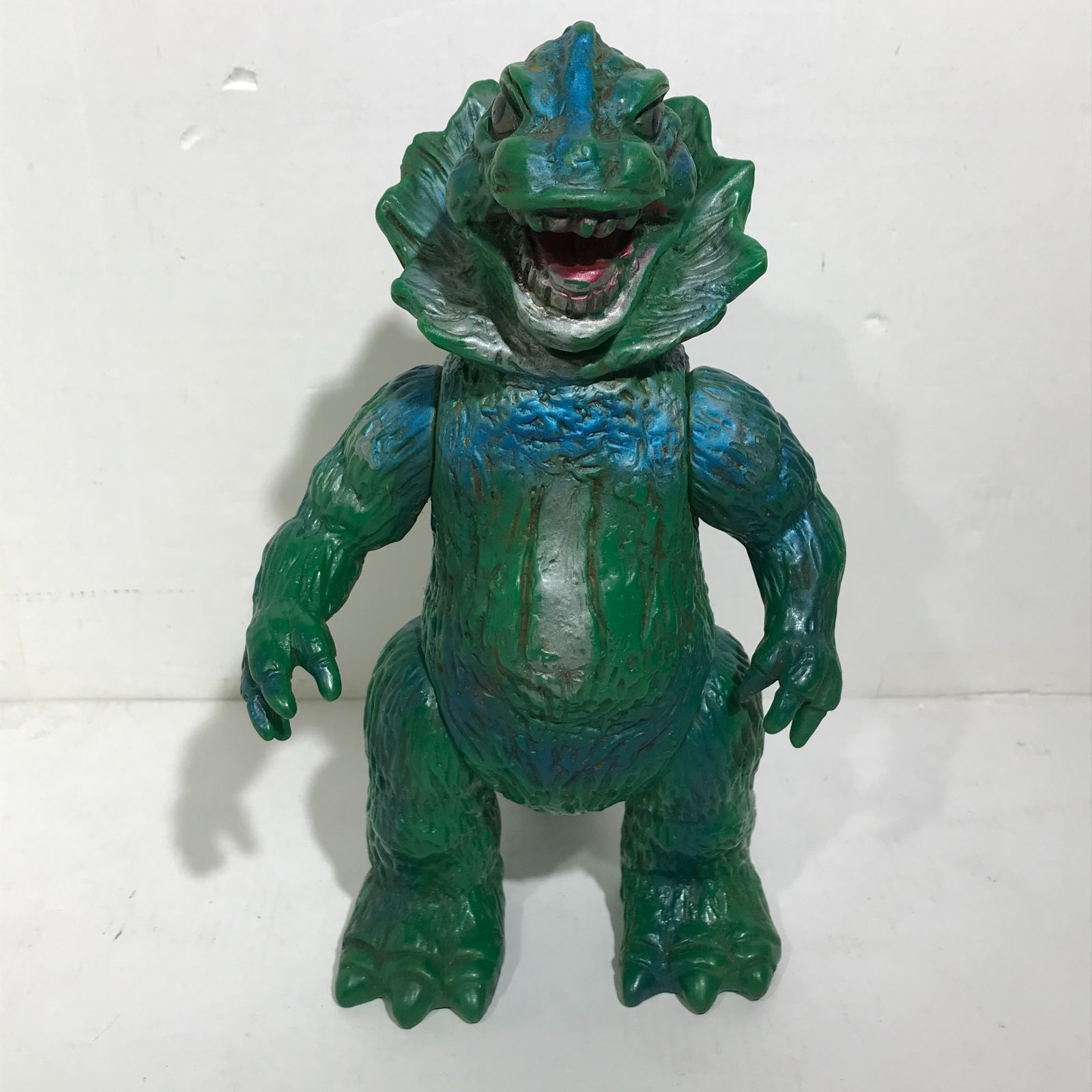 城東44-057】ウルトラマン ブルマァク ジラース ソフビ人形 当時品