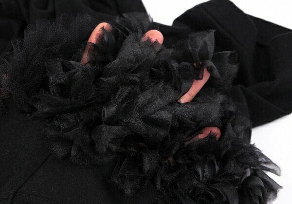 コムデギャルソンCOMME des ディスカウント GARCONS フリル格子切替