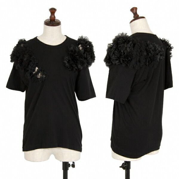 コムデギャルソンCOMME des ディスカウント GARCONS フリル格子切替