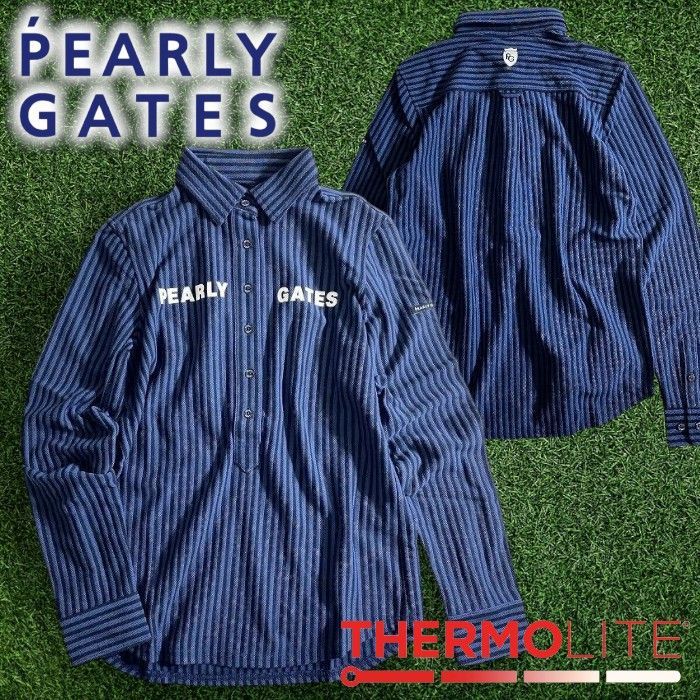 PEARLY GATES パーリーゲイツ ゴルフ 日本製 軽量保湿素材 THERMOLITE