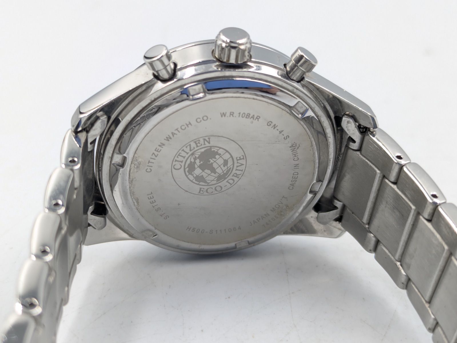 エコドライブ クロノグラフ