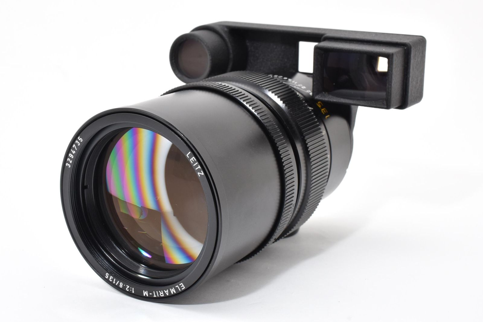 ライカ LEICA LEITZ ELMARIT M 135 mm F 2 8 メガネ付 Mマウント 0067