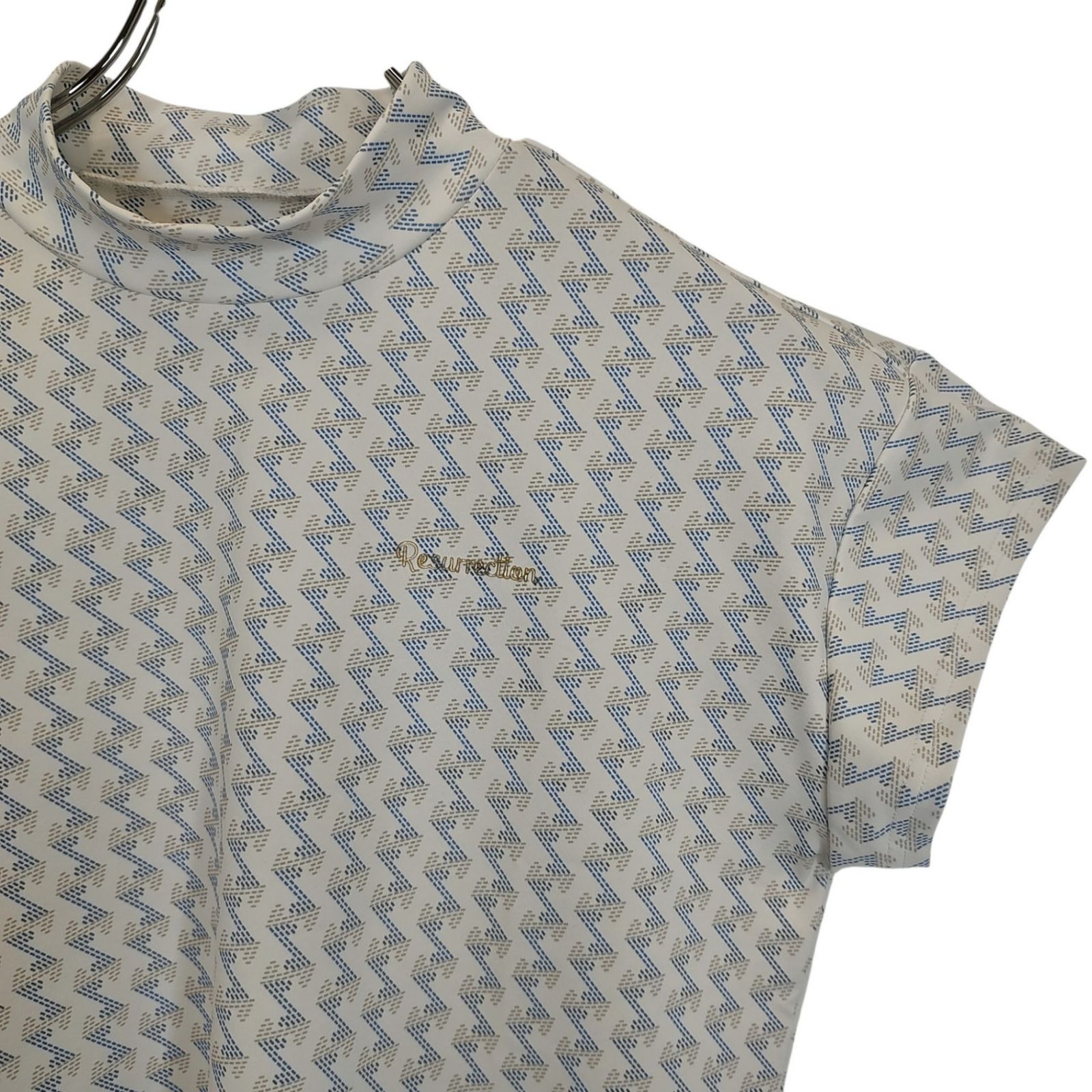 Resurrection レザレクション ゴルフ 半袖モックネックシャツ Resurrection レザレクション ゴルフ 半袖モックネックシャツ