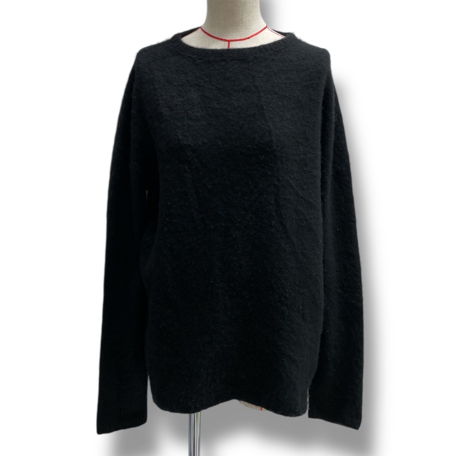 ATON エイトン ファーカシミヤクルーネックプルオーバー ニット