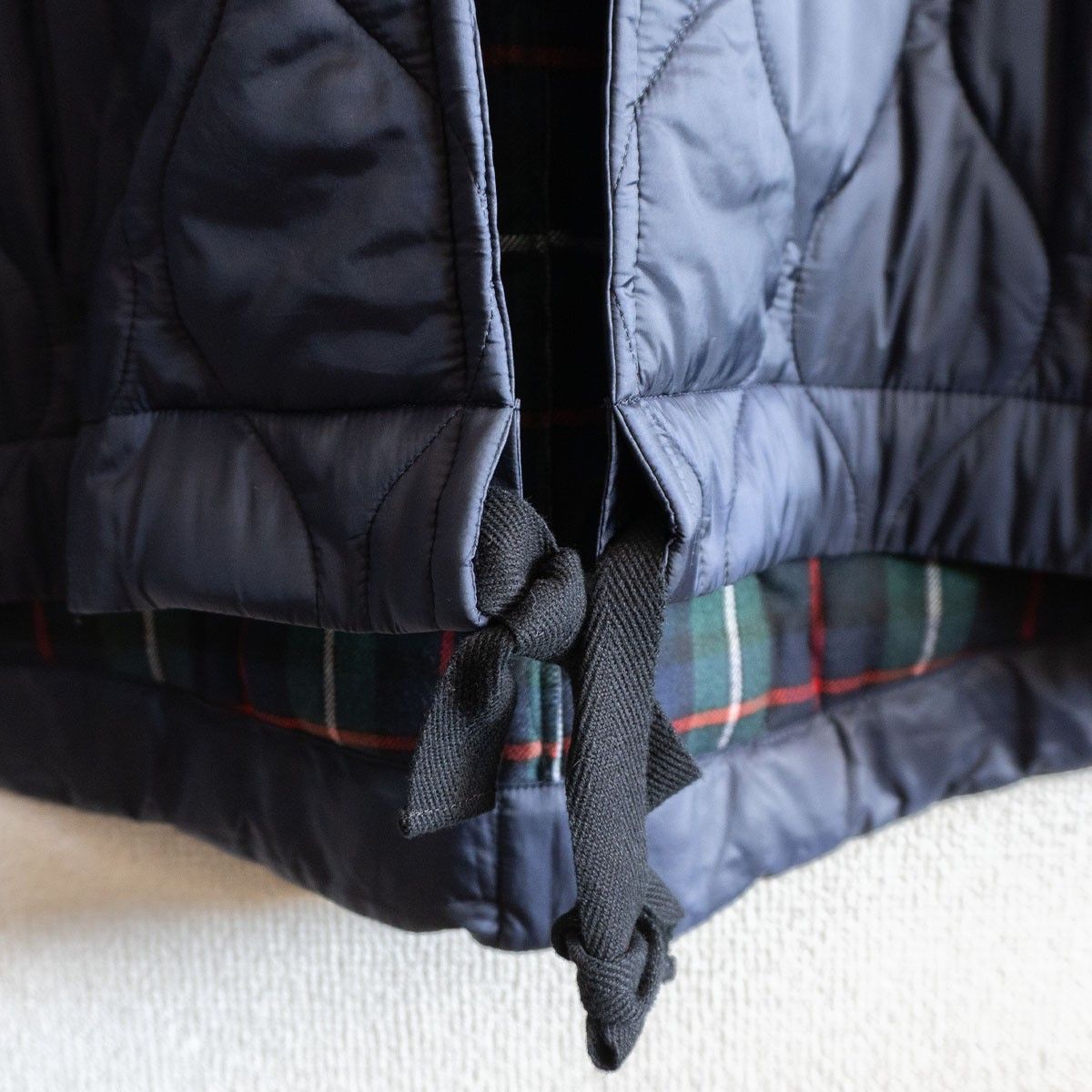 極美品】tricot COMME des GARCONS 【フーデット キルティングコート 
