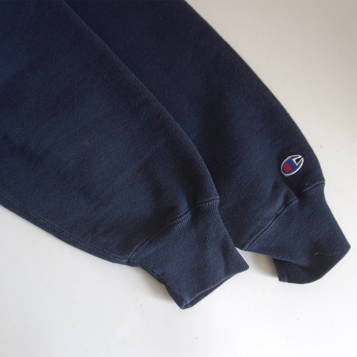 美品/USA製】CHAMPION【90s スナップ カーディガン】L ネイビー