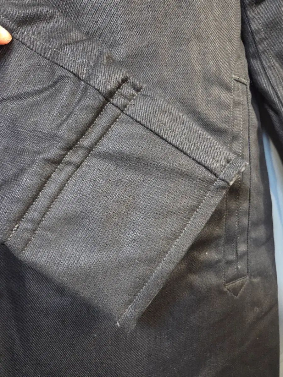 G-Star RAW ダブルブレスト ブラックコート M チェスターコート ジャケット アウター メンズ